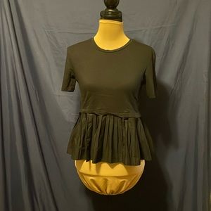 Zara black top size S